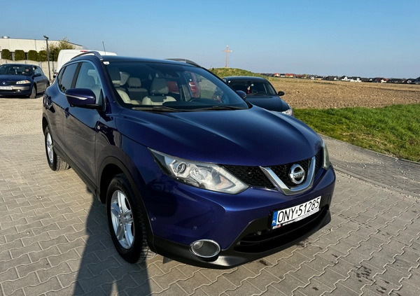 Nissan Qashqai cena 49999 przebieg: 200000, rok produkcji 2014 z Poddębice małe 562